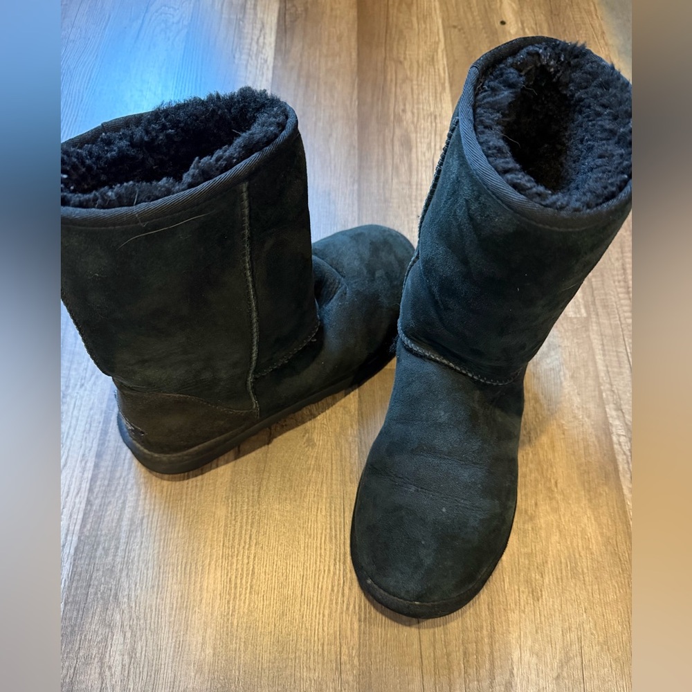 UGG Black Suede Boots Size women’s 9 Uggs
